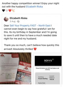 Happy Competition Winner